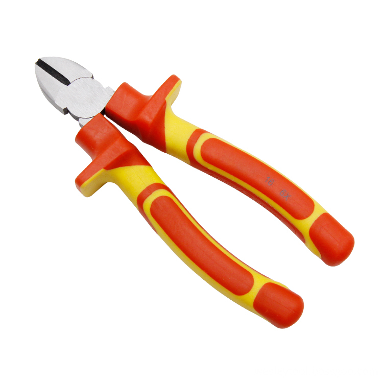 Professional VDE diagonal cutting pliers
