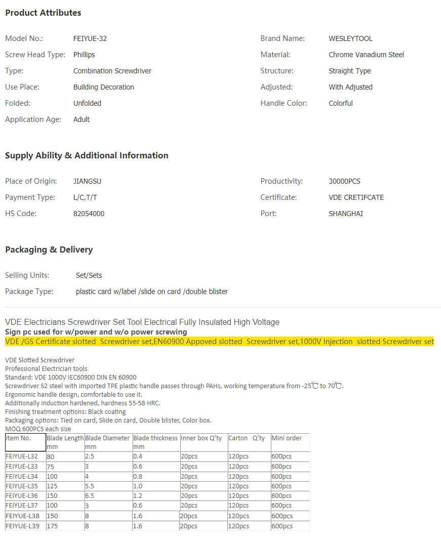China 7pcs VDE slotted screwdriver, High Quality 7.png