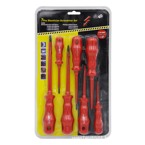 Professional 7pcs VDE screwdriver set