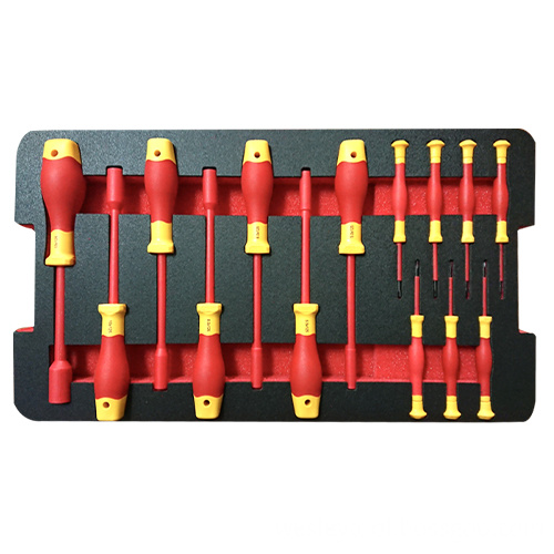 VDE 14pcs nuts and precision screwdriver