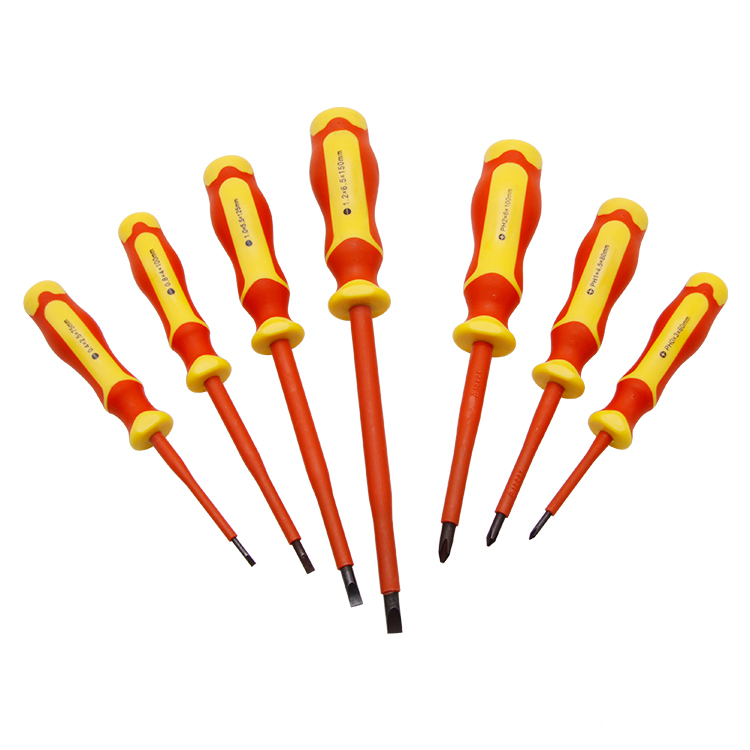7pcs VDE injection screwdriver set