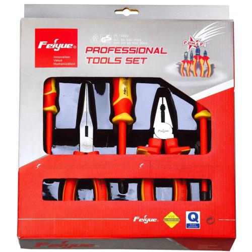 VDE 5pcs screwdriver and plier set